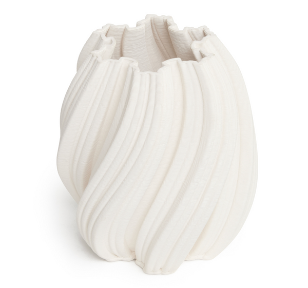 Emma White Vase 21cm