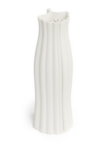 Ava White Vase 28cm