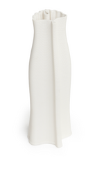 Ava White Vase 28cm