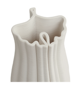 Ava White Vase 28cm