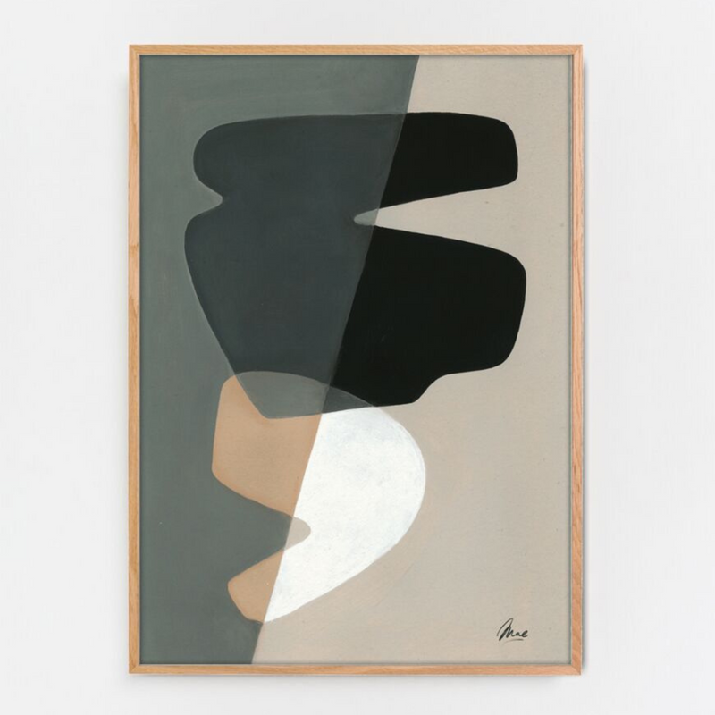 Framed Art - Composition 02 50x70cm