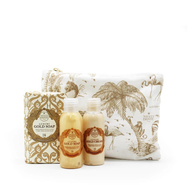 Luxury Gold Travel Gift Set
