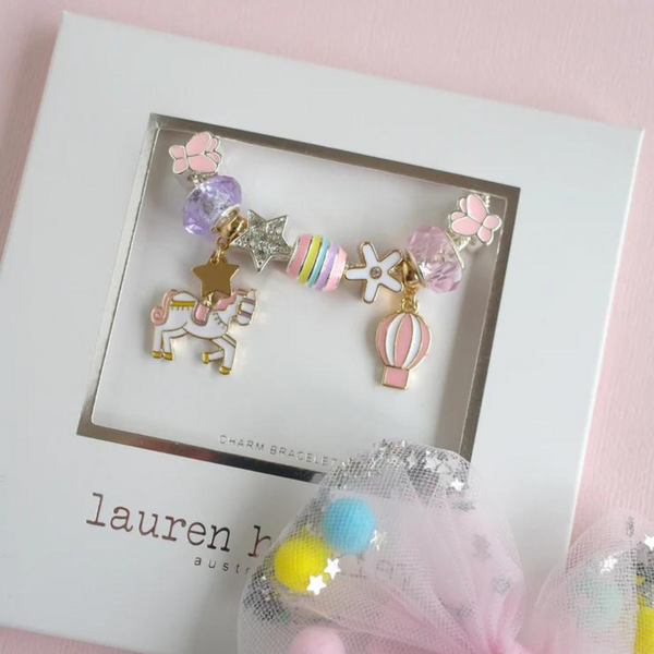 Unicorn Carousel Bracelet Boxed