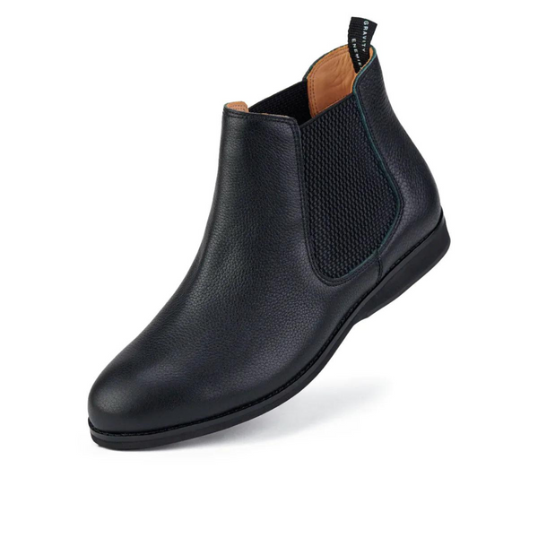 Chelsea All Black Tumble Boot