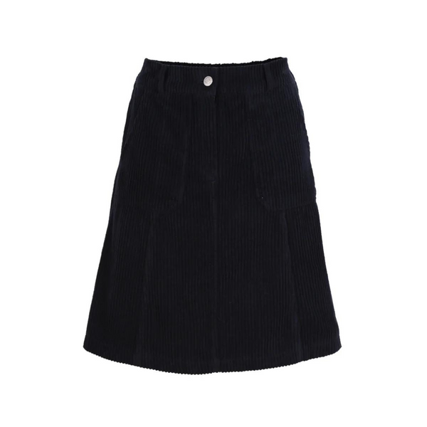 Jackson Cord Mini Skirt - Navy