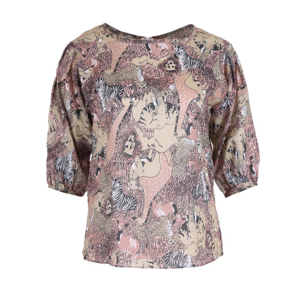 Samba Blouse - Salmon