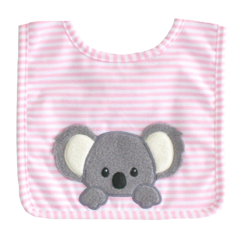 Baby Koala Bib Pink