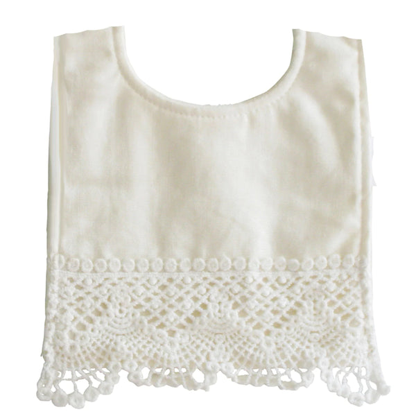 Erin Bib Ivory Linen