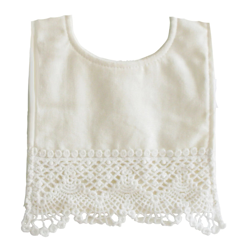 Erin Bib Ivory Linen