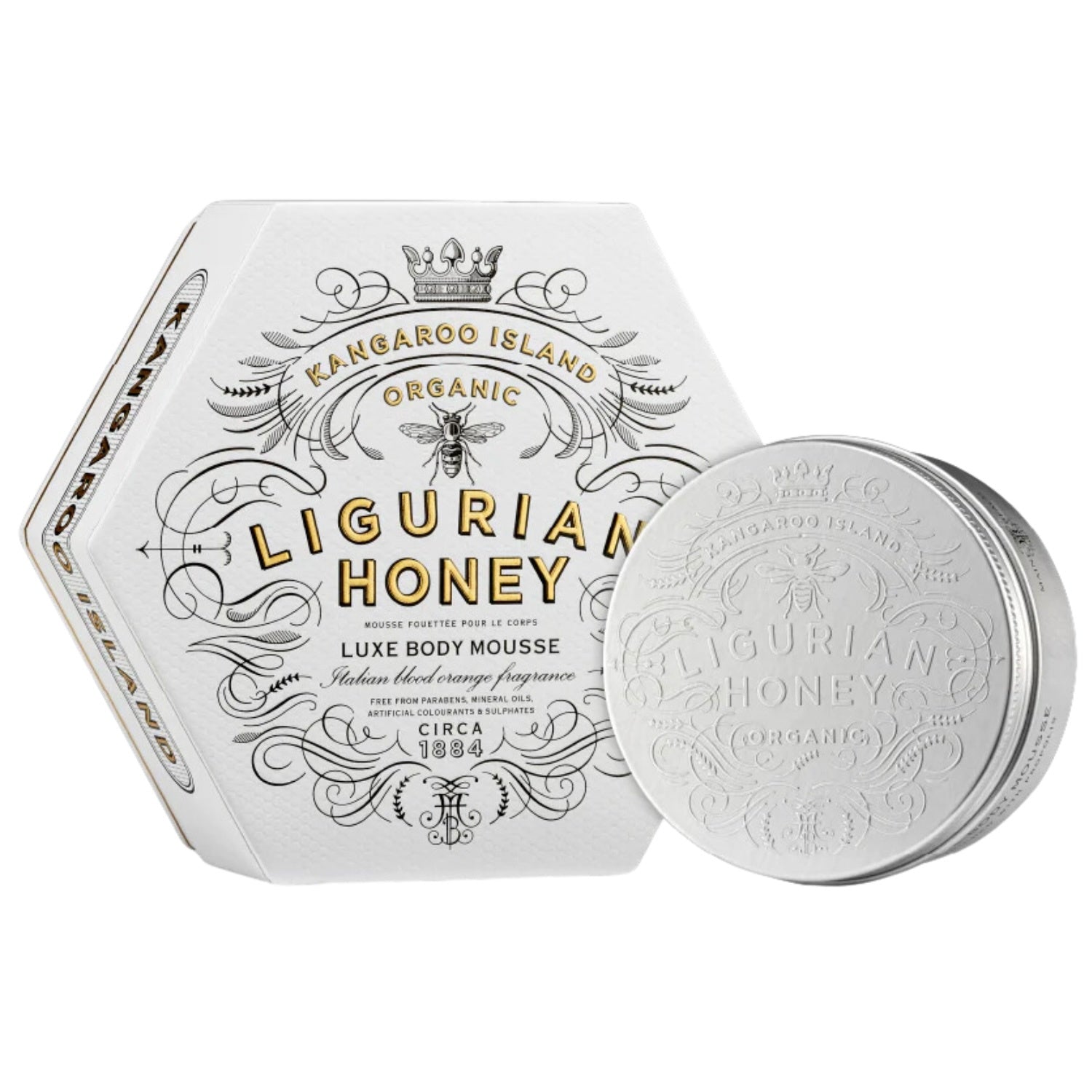 Ligurian Honey Luxe Body Mousse 100ml