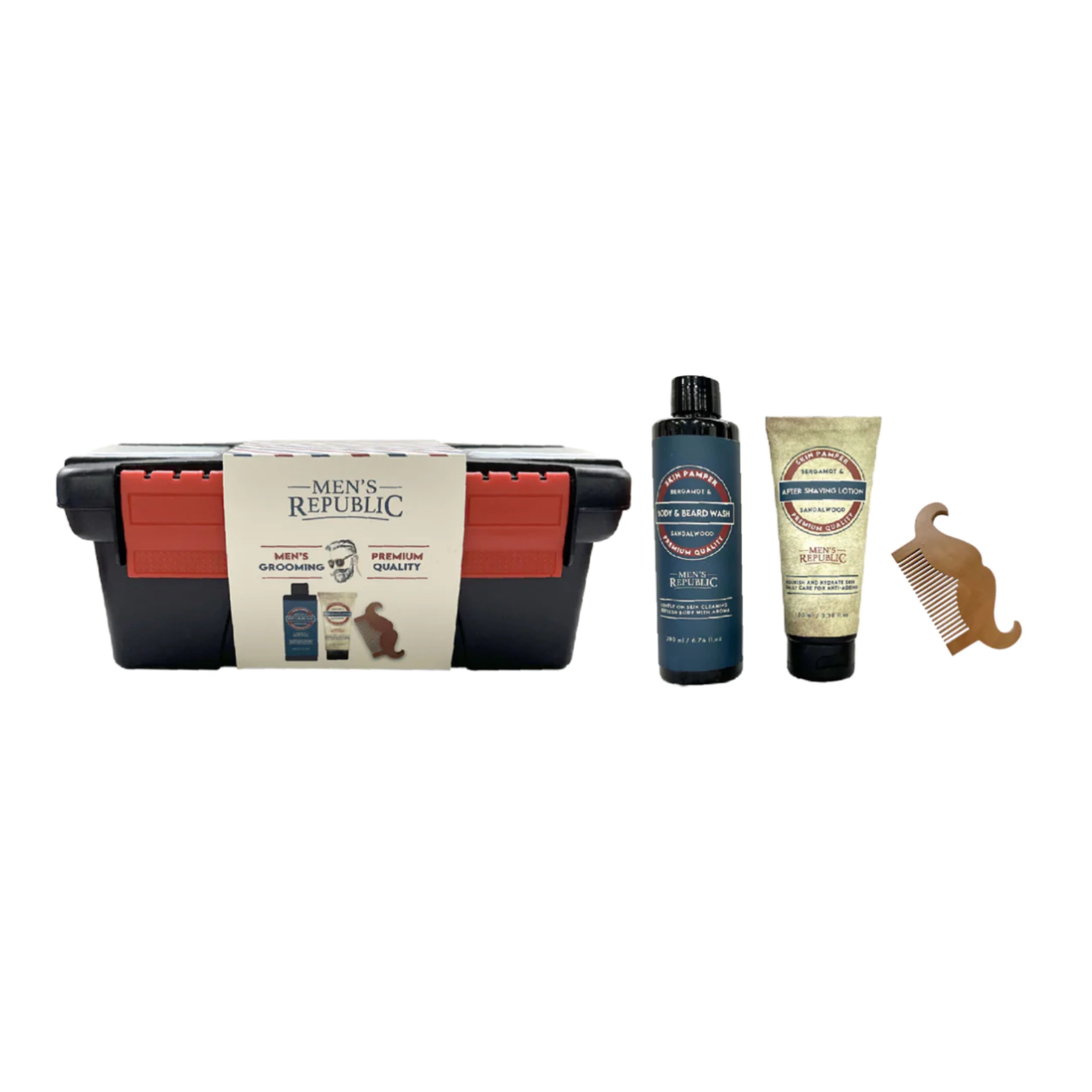 4 piece Grooming Set Toolcase