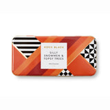 Snowmen & Trees Pencil Tin Milk