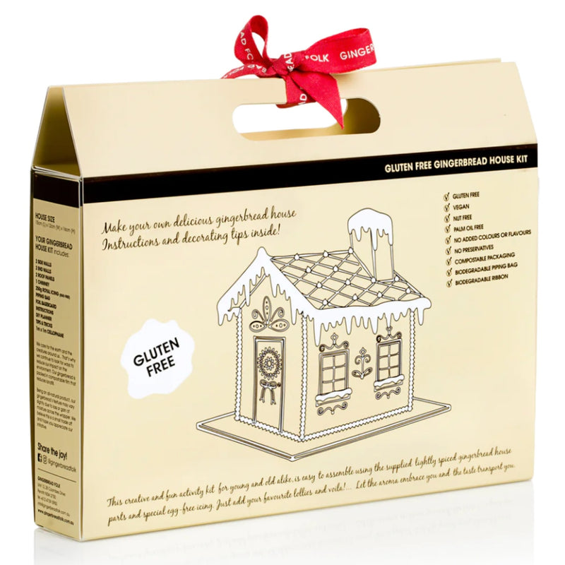 Gingerbread Folk Gluten Free Gingerbread House Kit