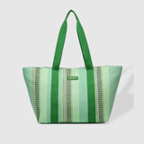 Bondi Tote Bag - Blue Green