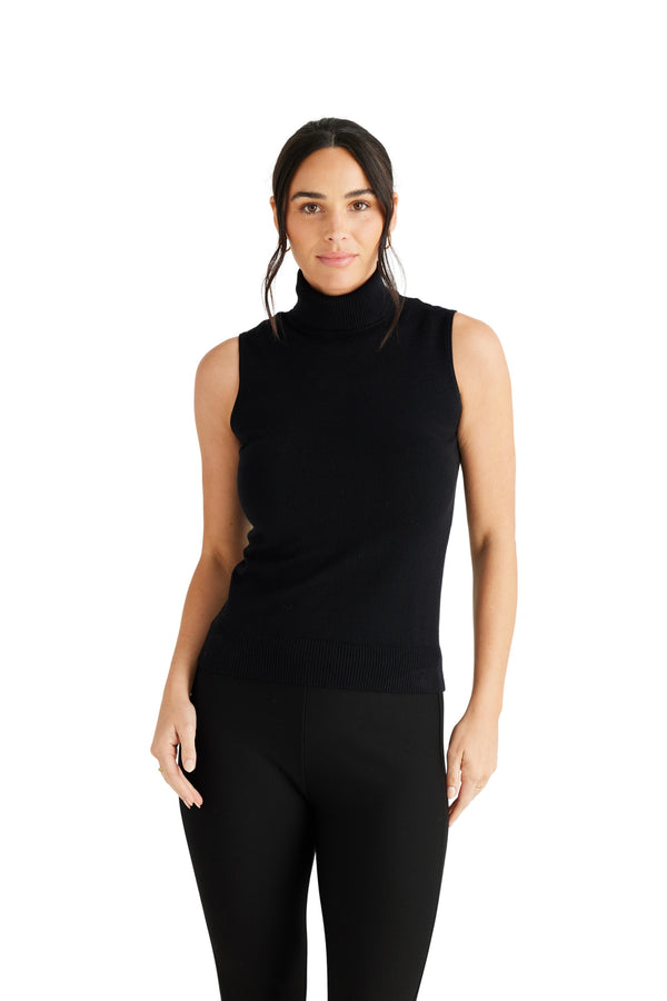 Skye Knit Top - Black