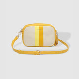 Ginger Canvas Crossbody - Cream/Lemon