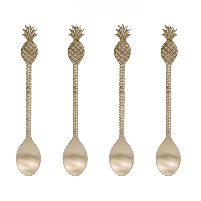 Pineapple Brass Spoon