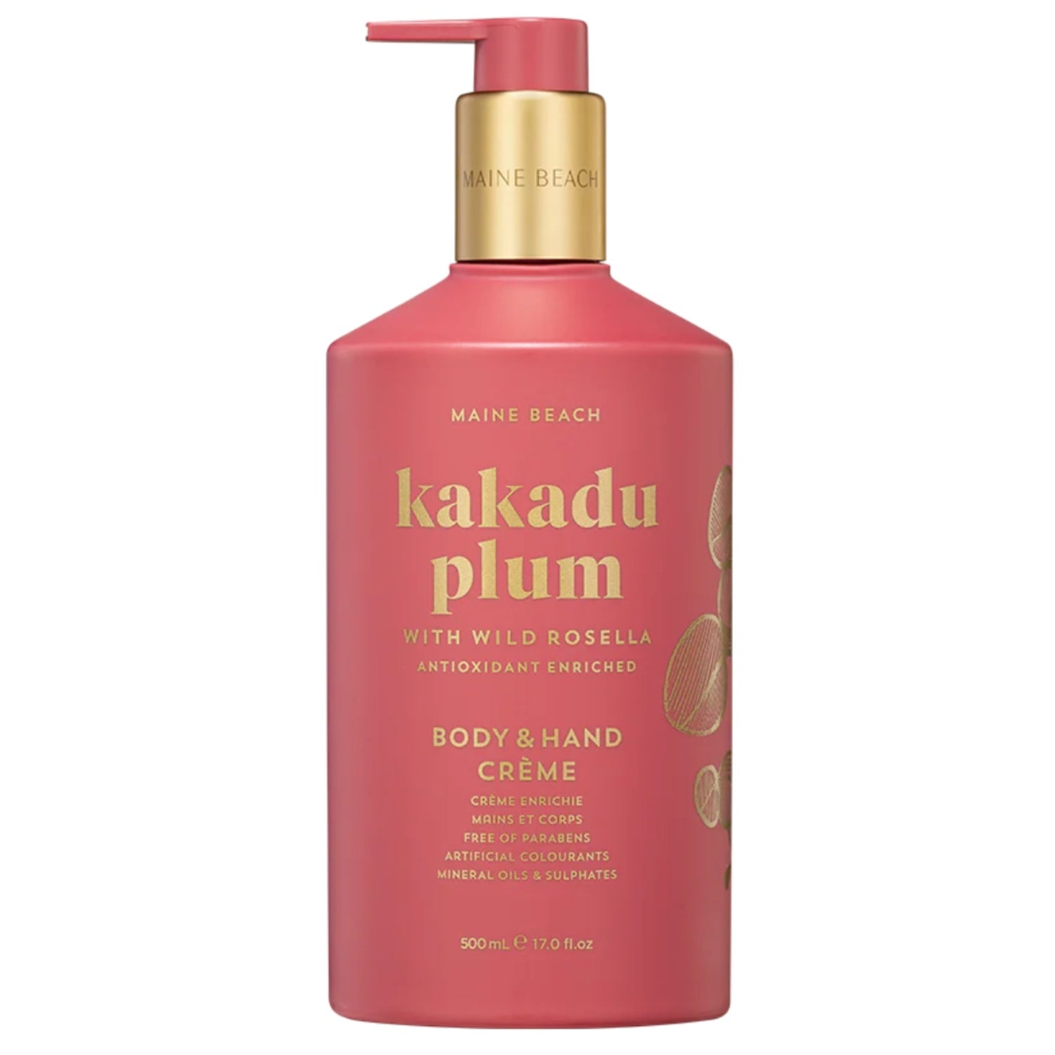 Kakadu Plum Hand & Body Cream 500ml