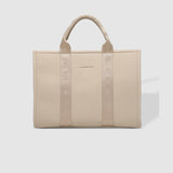 Manhattan Logo Tote Bag - Biscotti