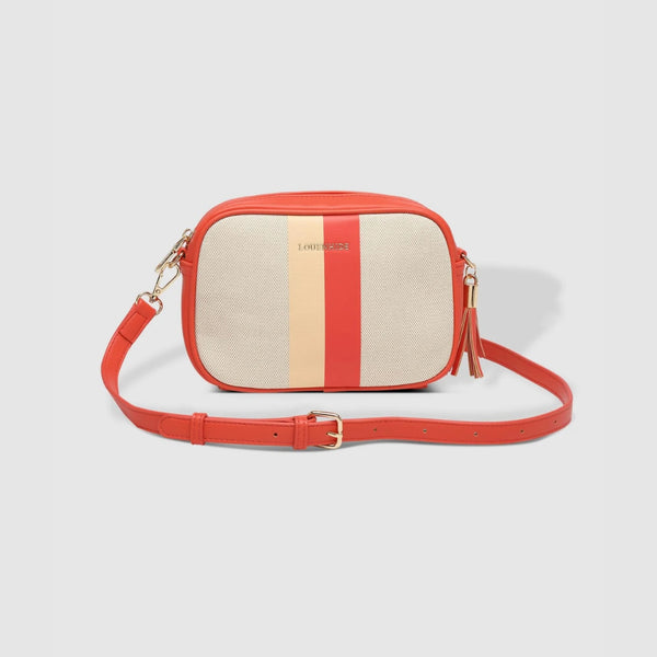 Ginger Canvas Crossbody - Cream/Peach