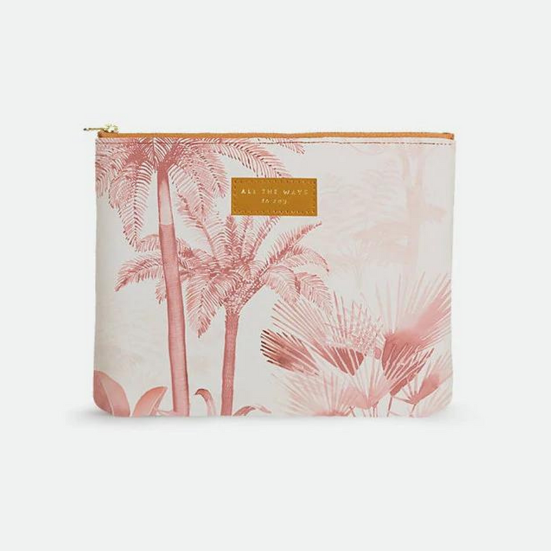 Clutch Purse - Pink Forest