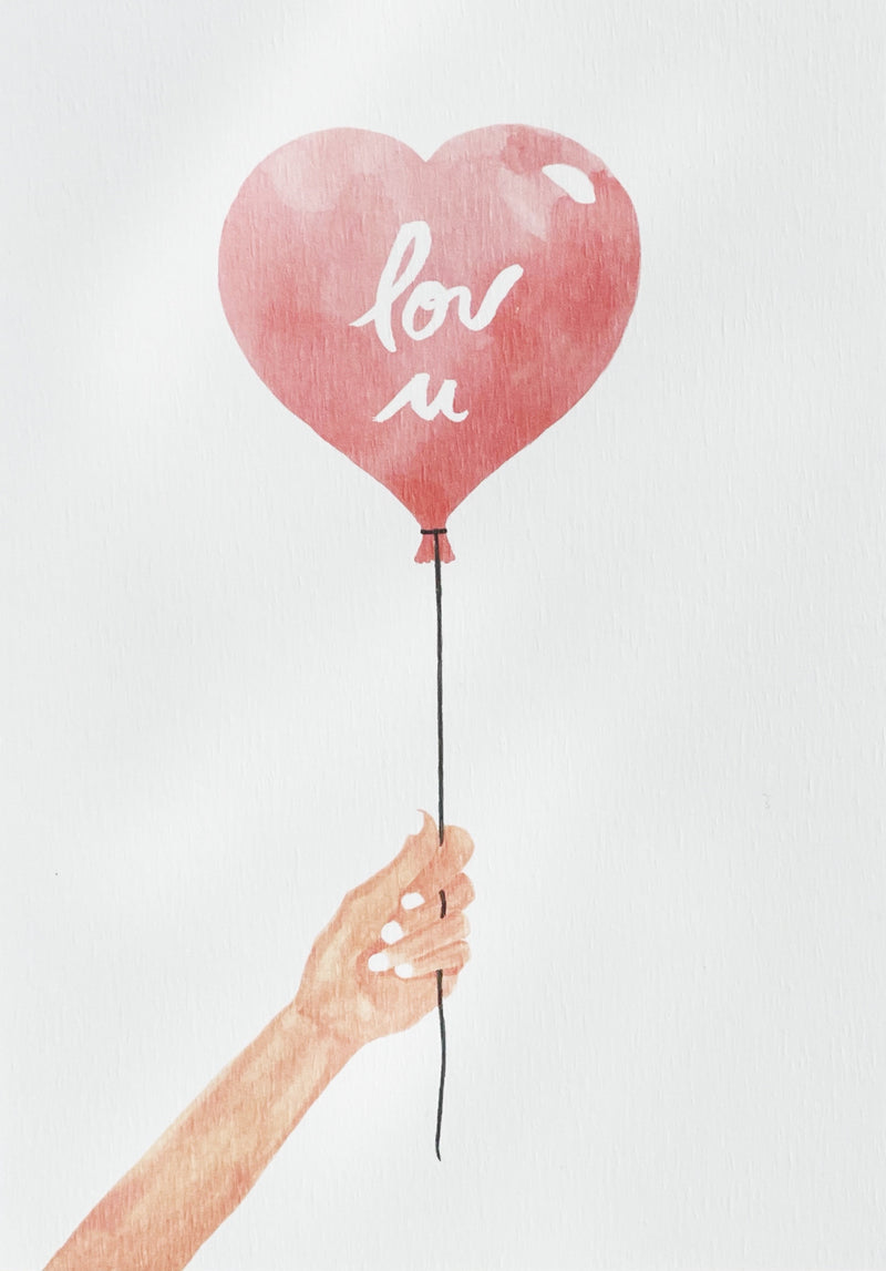 Lov u Valentine's Day Card