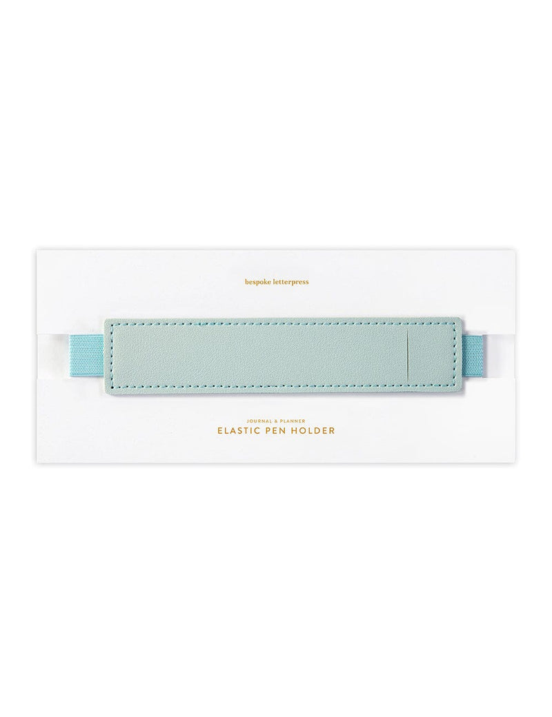 Elastic Pen Holder - Aqua