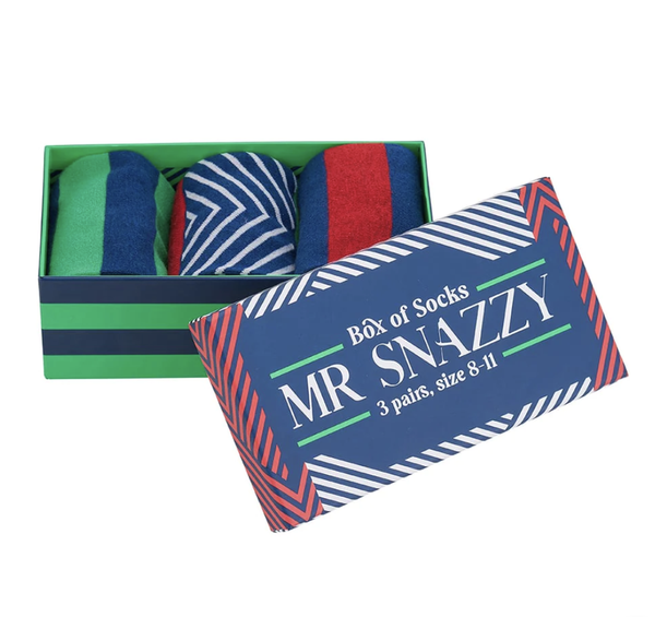Funky Feet Socks - Mr Snazzy 3 Pack