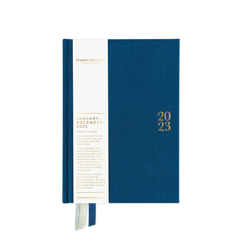 2023 Desktop Planner - Navy