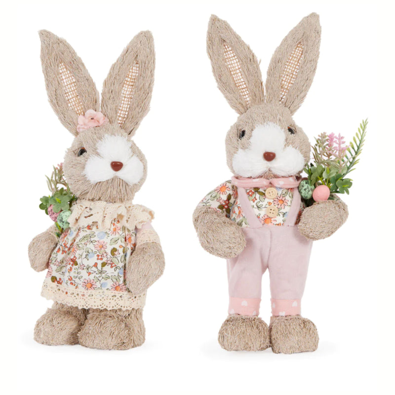 Mr & Ms Rose Bunny Rattan